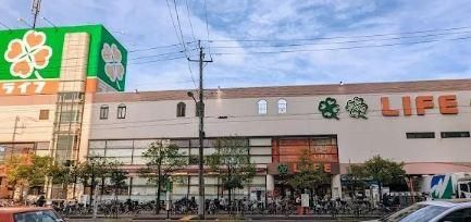 近くのライフ 深川猿江店まで317m(徒歩4分)