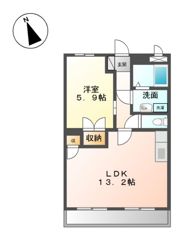 シャトー・ル・レーヴ壱番館の間取り画像