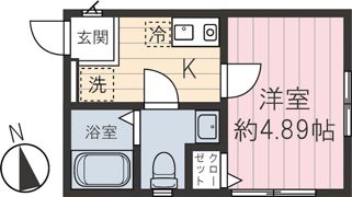 チャルテ西早稲田IIの間取り画像