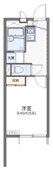 レオパレスフォレストの間取り画像