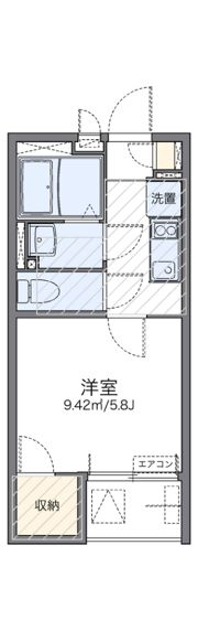 レオネクストホークスの間取り画像