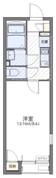 レオネクストロータスKの間取り画像