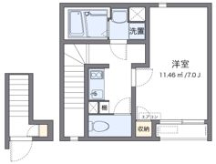 クレイノのぞみ西ヶ原の間取り画像
