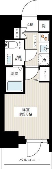 AZEST青砥IIの間取り画像
