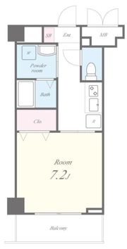 ブルーフォレストの間取り画像