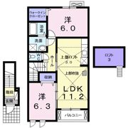 マルクパージュの間取り画像