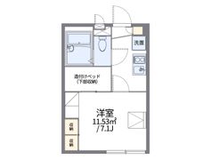 レオパレスプレミールの間取り画像