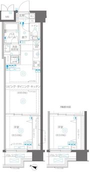 AELL横浜吉野町の間取り画像