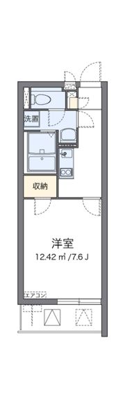 クレイノニューメイプルの間取り画像