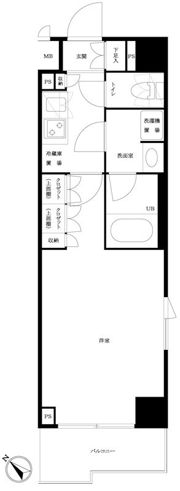 ルーブル川崎貝塚参番館の間取り画像