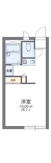 レオパレスサンシャイン福栄の間取り画像