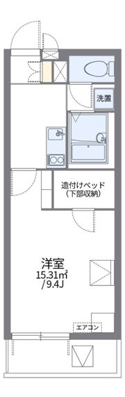 レオパレスジョセリーヌの間取り画像