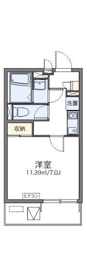 レオネクストアンビシャスVIGの間取り画像