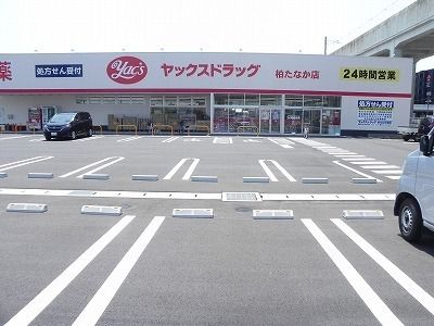 近くのヤックスドラッグ柏たなか店まで550m（徒歩7分）