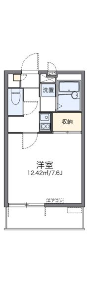 レオパレスレストの間取り画像
