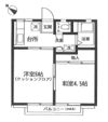 カーサ萩山の間取り画像