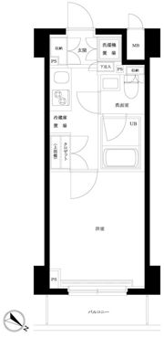 ルーブル川崎貝塚弐番館の間取り画像