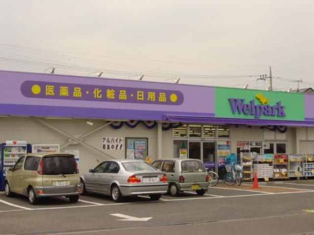近くの薬局ウェルパークまで920m（徒歩12分）