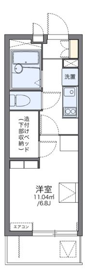 レオパレス廉の間取り画像