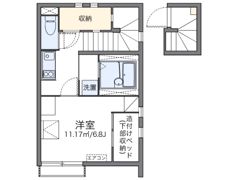 レオネクストこぶしの間取り画像