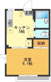 ハイム茜の間取り画像