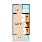 ララハイツの間取り画像