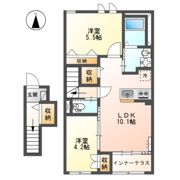 エルフェイムの間取り画像
