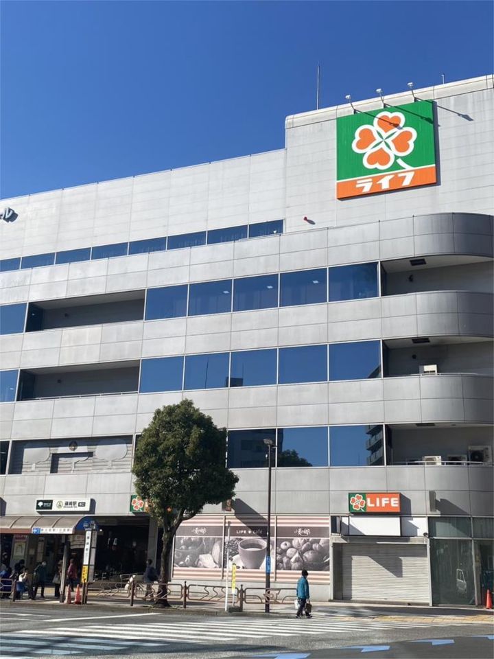 近くのライフ篠崎店まで419m(徒歩6分)