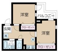 アムール戸山の間取り画像