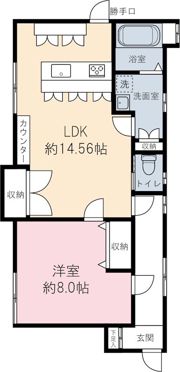 ショコラメゾン壱番館の間取り画像