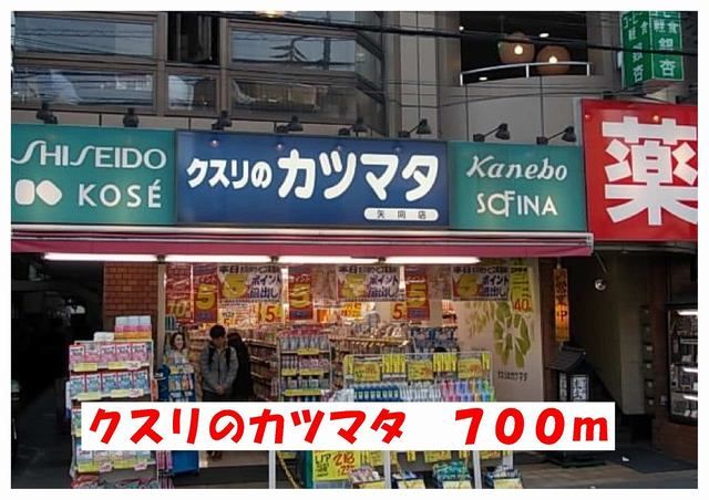 近くのクスリのカツマタまで700m(徒歩9分)