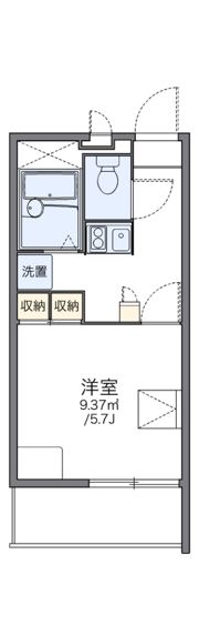 レオパレスTAKAKURAの間取り画像