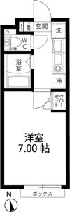 ベルガーデン常盤台IVの間取り画像
