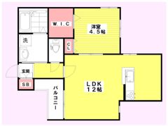 レジデンス中野中央の間取り画像