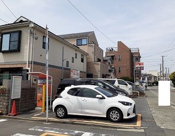 近くのコインパーキングまで180m(徒歩3分)