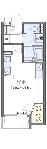ミランダゾンマーの間取り画像
