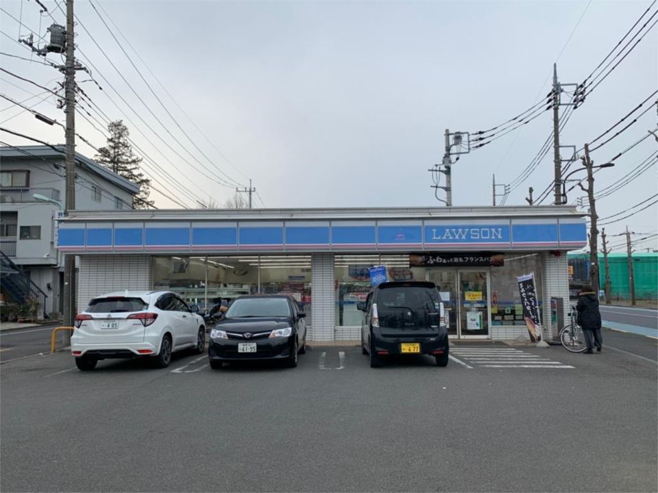 近くのローソン 羽村小作台店まで448m(徒歩6分)