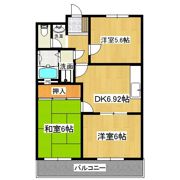 小鳩マンションの間取り画像
