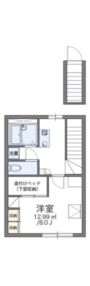 レオパレスリリオンの間取り画像