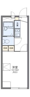レオパレスクラッセの間取り画像