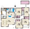 BLOOMING NAISON小金井市緑町2号棟の間取り画像