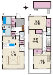 BLOOMING MAISON小金井市緑町1号棟の間取り画像