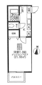 サンヒルズの間取り画像