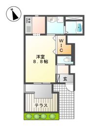 ラ・パーチェの間取り画像