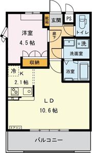 フェリス聖蹟Vの間取り画像