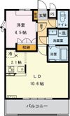 フェリス聖蹟Vの間取り画像