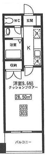 グラストンベリ－の間取り画像