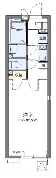 レオネクストキオラの間取り画像