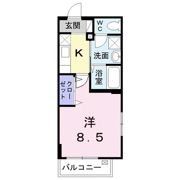 ユイマール三ノ輪の間取り画像