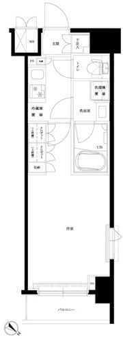 ルーブル住吉弐番館の間取り画像